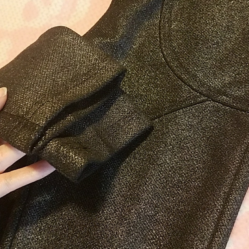 FP NWOT shimmery black skinny’s - Picture 11 of 12